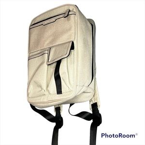 Kendall + Kylie beige backpack